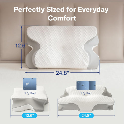 Elevate Sleep: Supportive Cervical Pillow