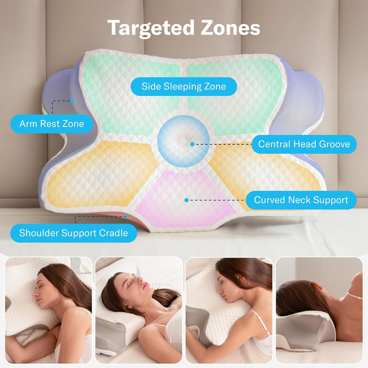Elevate Sleep: Supportive Cervical Pillow