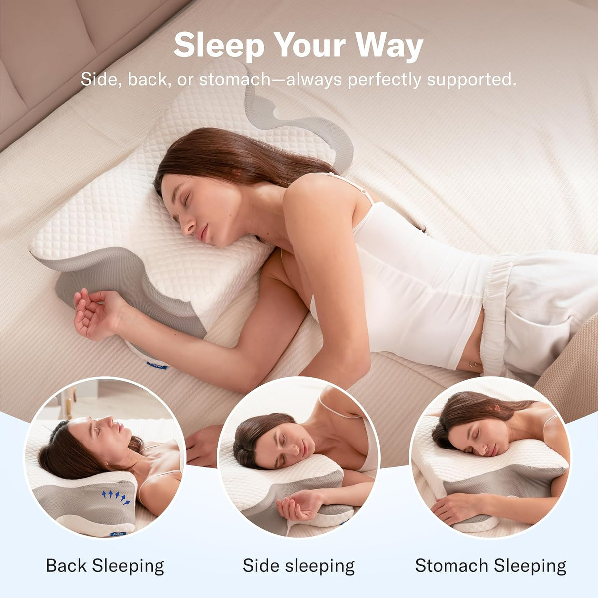 Elevate Sleep: Supportive Cervical Pillow